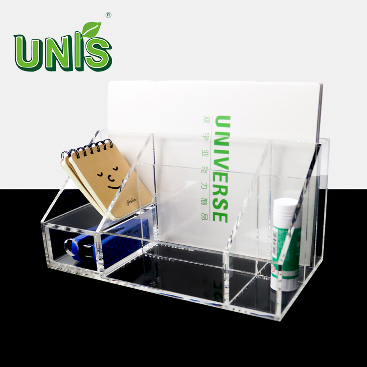 Transparent Waterproof Desktop Acrylic Classified Storage Box
