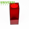 Red Square Round Core Waterproof Acrylic Flower Box