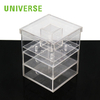 Transparent Waterproof Acrylic Rose Box with Drawer